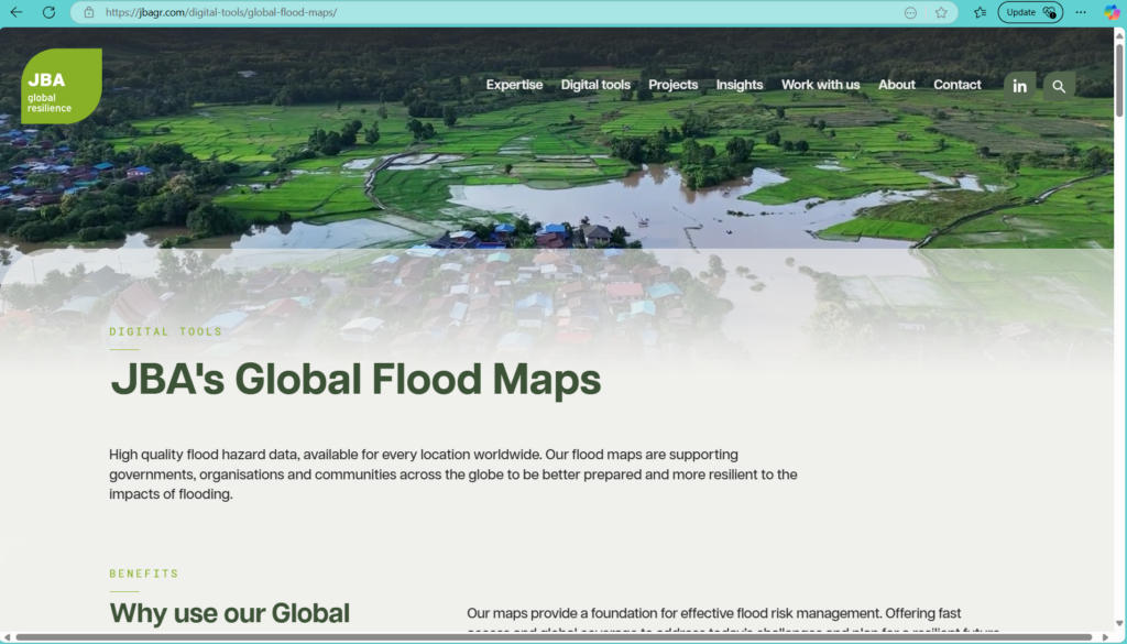 high quality data global flood maps