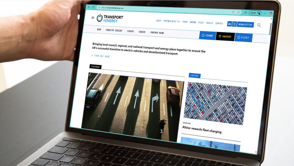transport and energy website development