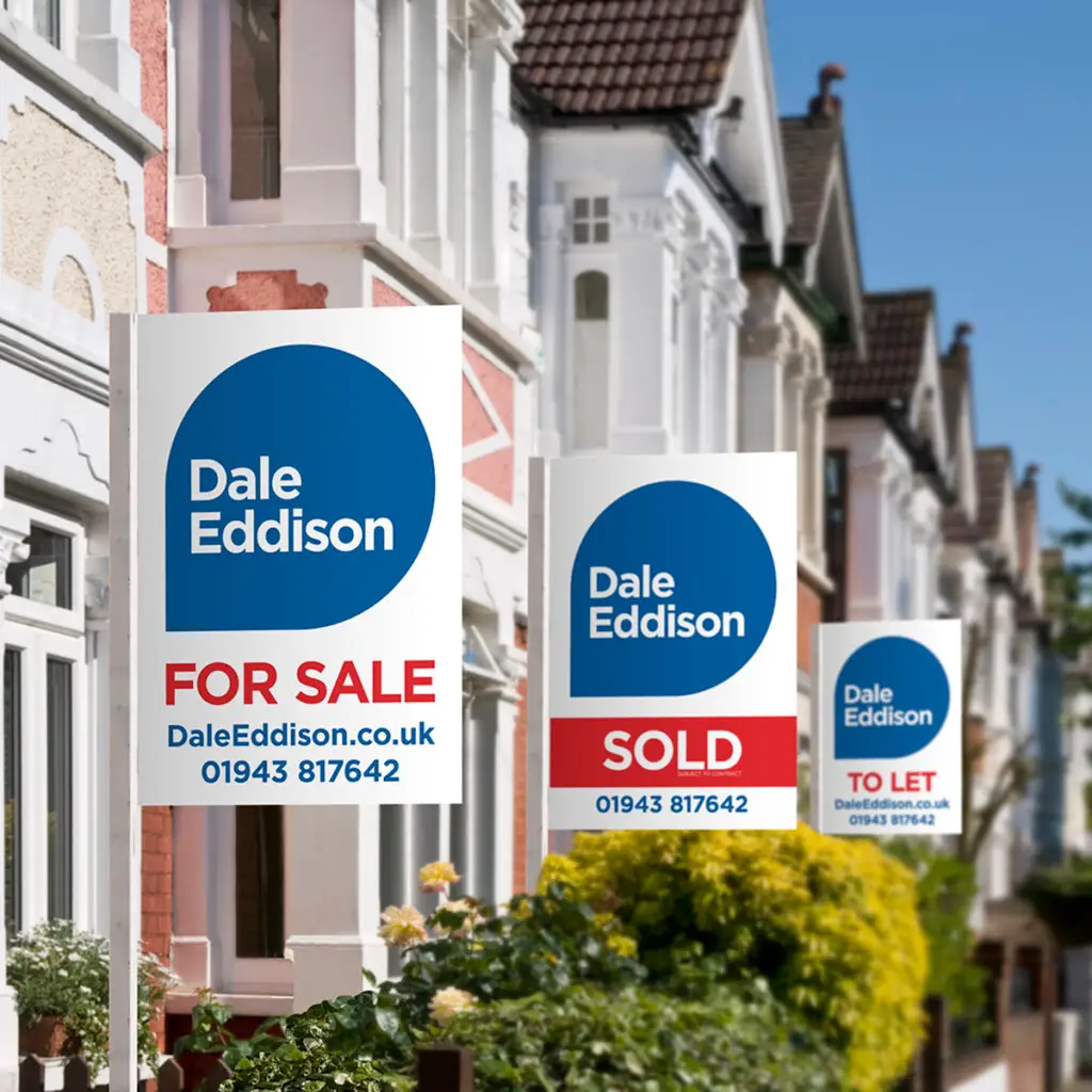 Dale Eddison for sale and sold board designs in a row on a street.